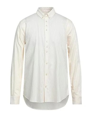 Ivory Cotton twill Striped shirt