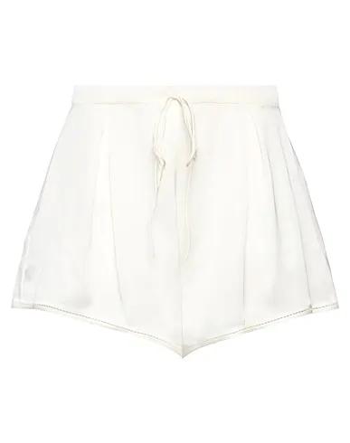 Ivory Crêpe Shorts & Bermuda