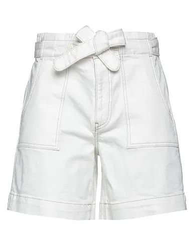 Ivory Denim Denim shorts