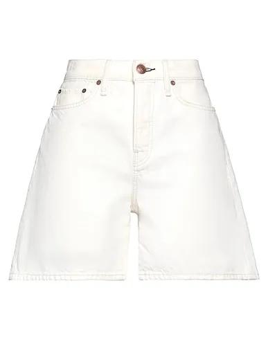 Ivory Denim Denim shorts