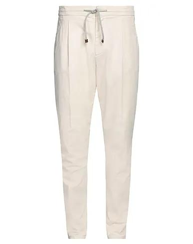 Ivory Gabardine Casual pants