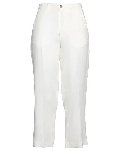 Ivory Gabardine Casual pants