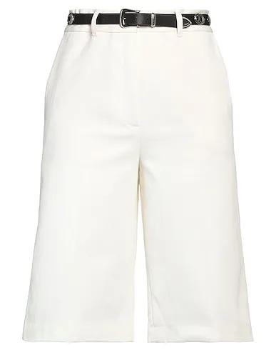 Ivory Gabardine Cropped pants & culottes