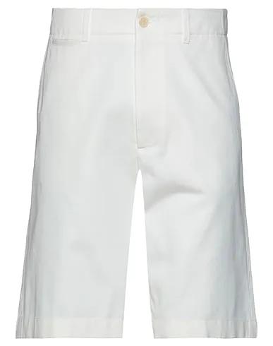Ivory Gabardine Shorts & Bermuda