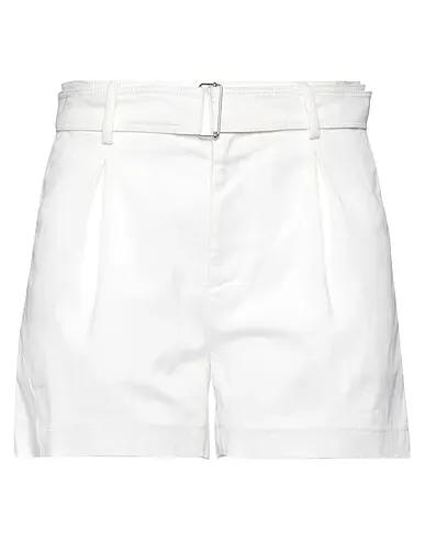 Ivory Gabardine Shorts & Bermuda