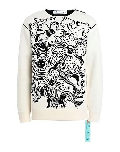 Ivory Jacquard Sweater