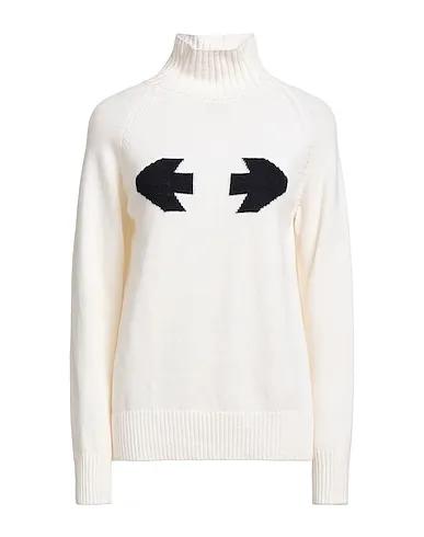 Ivory Jacquard Turtleneck