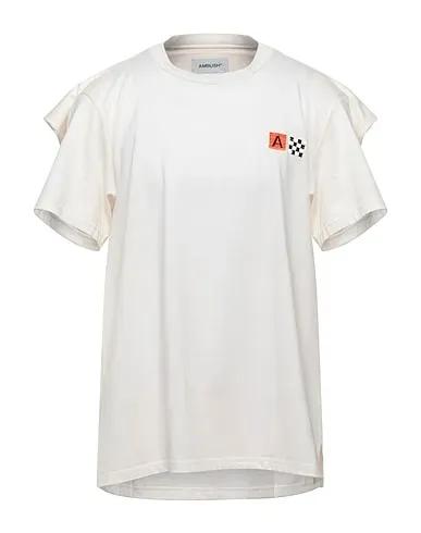 Ivory Jersey Basic T-shirt