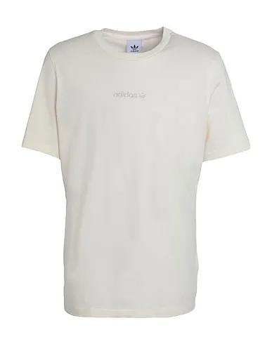 Ivory Jersey Basic T-shirt LOGO TEE
