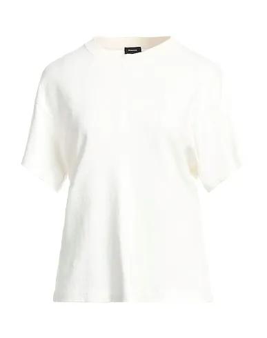 Ivory Jersey Basic T-shirt