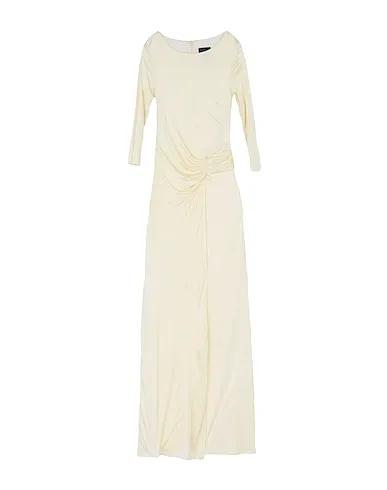 Ivory Jersey Long dress