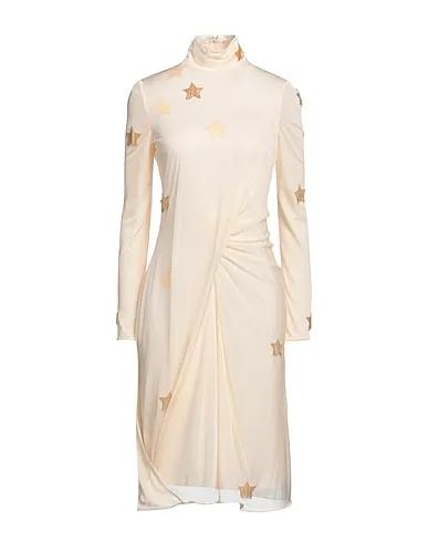 Ivory Jersey Midi dress
