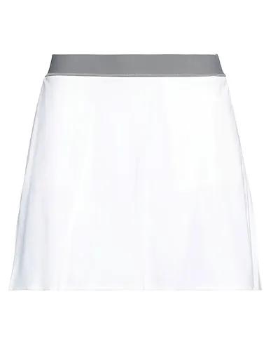 Ivory Jersey Mini skirt