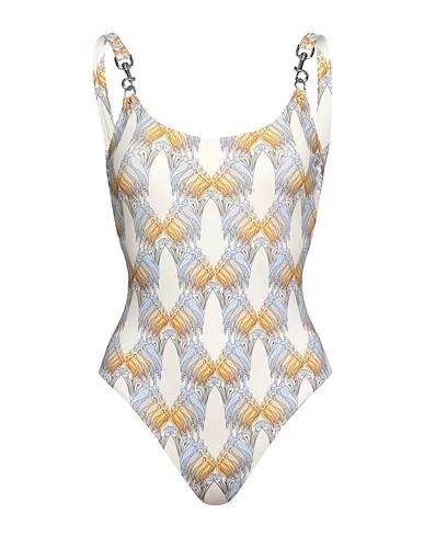 Ivory Jersey One-piece swimsuits