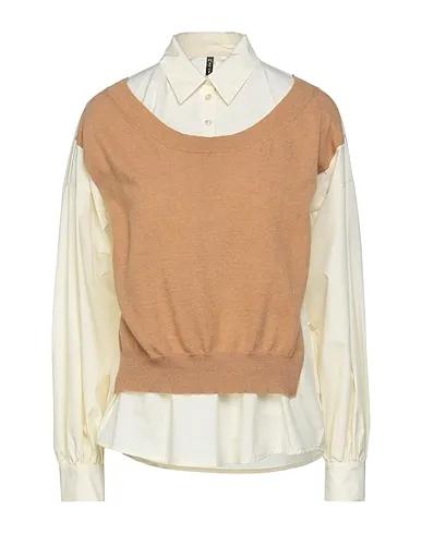 Ivory Knitted Blouse
