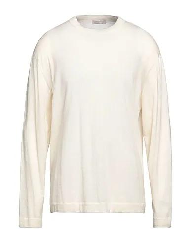 Ivory Knitted Cashmere blend
