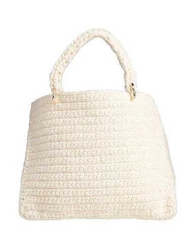 Ivory Knitted Handbag
