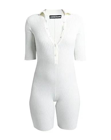 Ivory Knitted Jumpsuit/one piece
