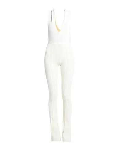 Ivory Knitted Jumpsuit/one piece