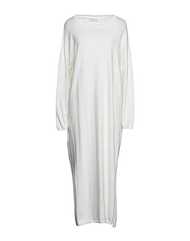 Ivory Knitted Long dress