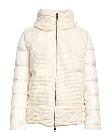 Ivory Knitted Shell  jacket