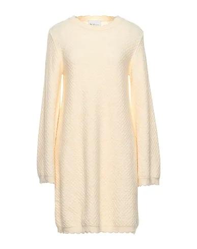 Ivory Knitted Short dress
