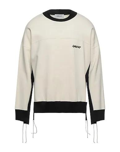 Ivory Knitted Sweatshirt