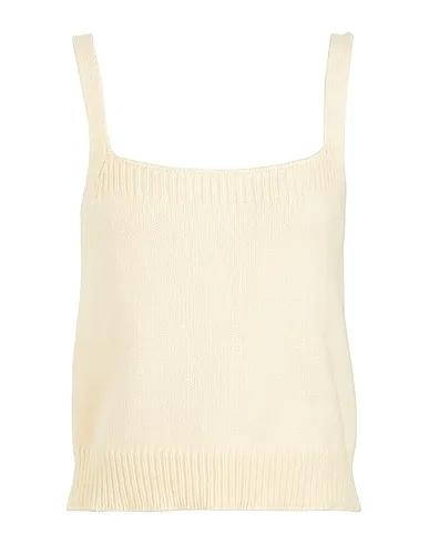 Ivory Knitted Top ORGANIC COTTON KNIT TOP
