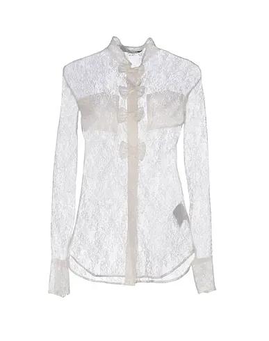 Ivory Lace Lace shirts & blouses