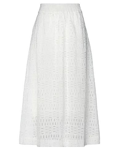 Ivory Lace Maxi Skirts