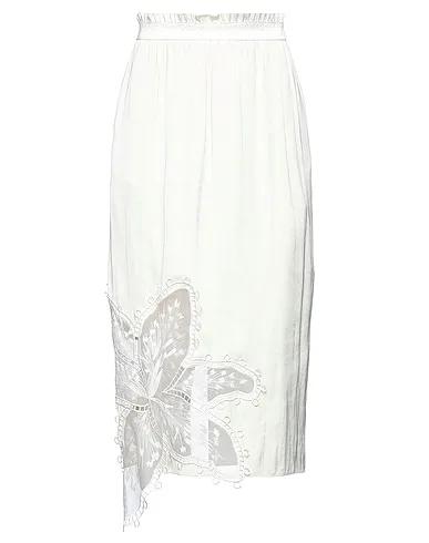 Ivory Lace Midi skirt