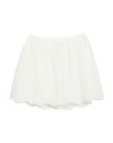 Ivory Lace Mini skirt