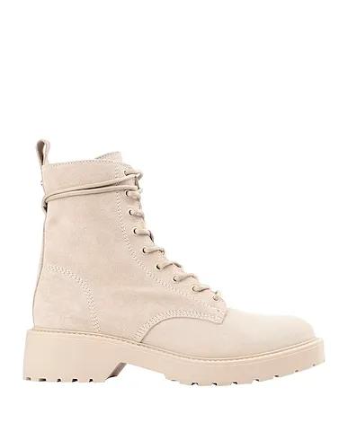 Ivory Leather Ankle boot TORNADO BOOTIE