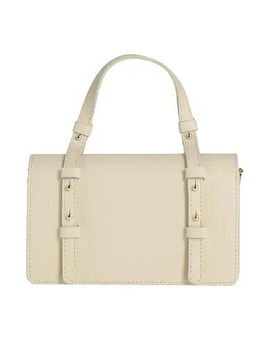 Ivory Leather Handbag
