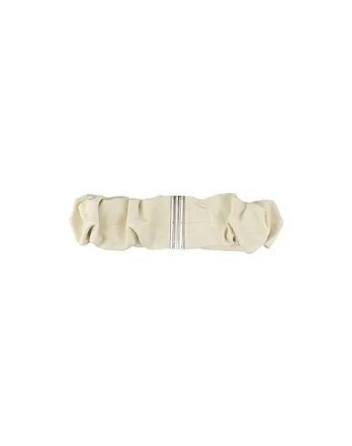 Ivory Leather High-waist belt