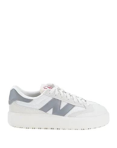 Ivory Leather Sneakers CT302

