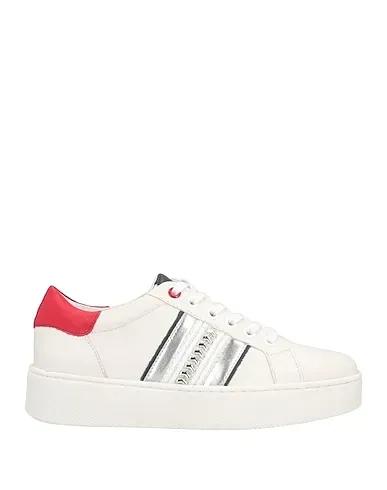 Ivory Leather Sneakers