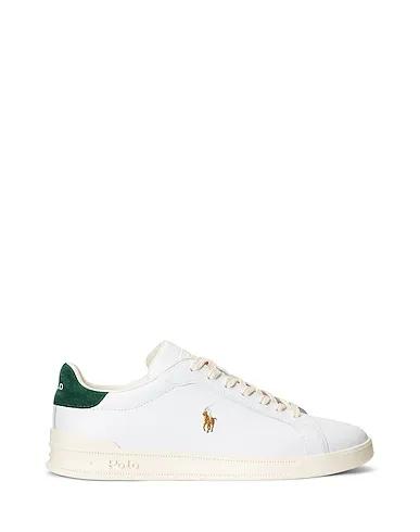 Ivory Leather Sneakers HERITAGE COURT II LEATHER SNEAKER
