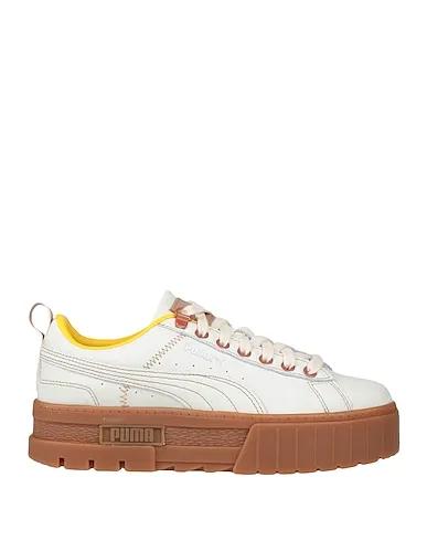 Ivory Leather Sneakers Mayze D.South Wns
