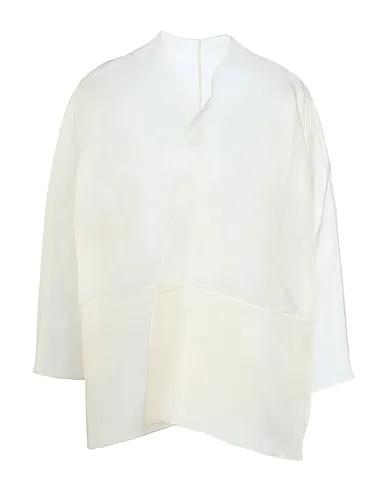 Ivory Organza Full-length jacket