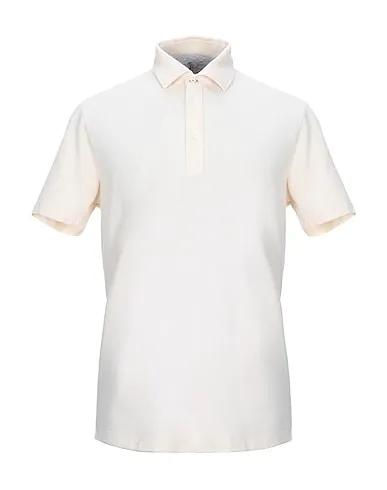 Ivory Piqué Polo shirt