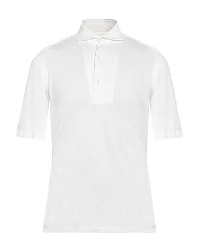 Ivory Piqué Polo shirt
