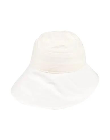 Ivory Plain weave Hat