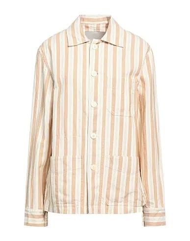 Ivory Plain weave Patterned shirts & blouses