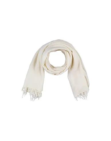 Ivory Plain weave Scarves and foulards