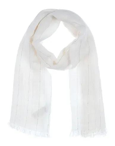 Ivory Plain weave Scarves and foulards