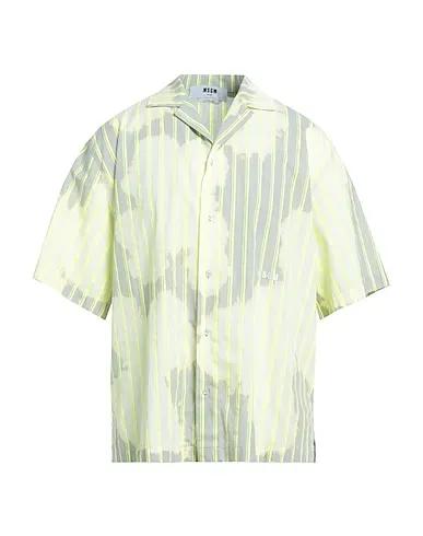 Ivory Plain weave Striped shirt