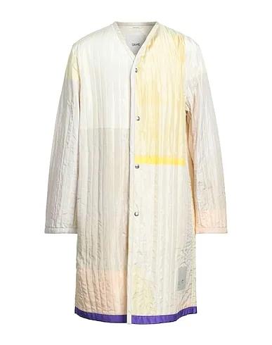 Ivory Satin Full-length jacket
