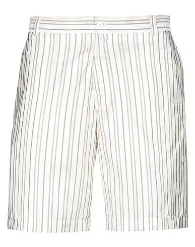 Ivory Satin Shorts & Bermuda