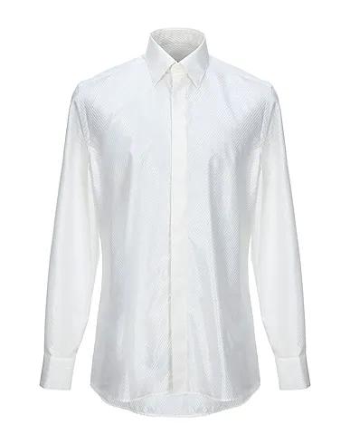 Ivory Satin Solid color shirt
